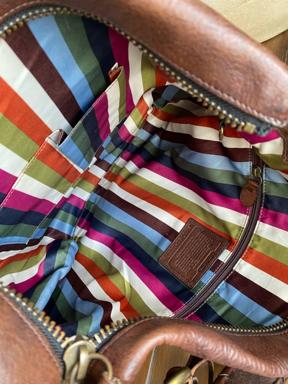 Coach XL Legacy Thompson Tote in Brown - Picture 16 of 17